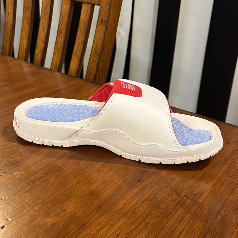 Nike Air Jordan Hydro XI Retro Slides Sandals Shoes new AA1336 166 Mens Size 12 - Picture 4 of 14